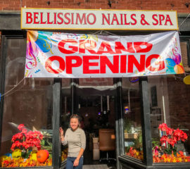 Amy of Bellissimo Nails & Spa at 12 Fleet Street